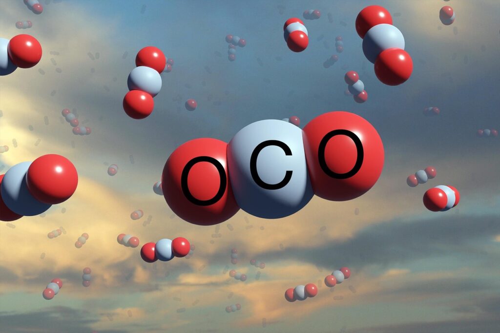 spheres, carbon dioxide, clouds, nature, co2, air, environment, emissions, spherical model, atmosphere