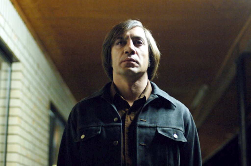 Javier Bardem in No Country For Old Men