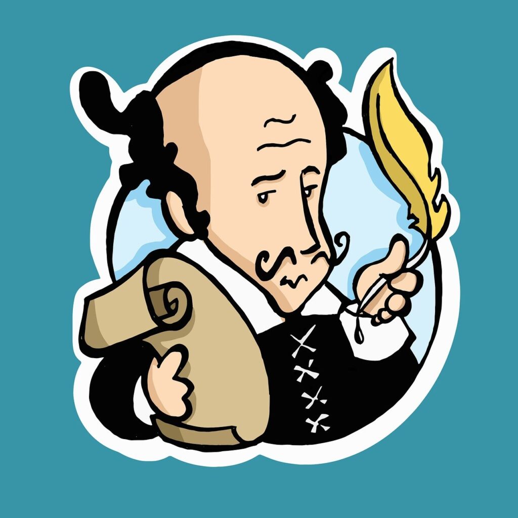 shakespeare, writer, quill, man, playwright, author, literature, parchment, english, history, cartoon, portrait, shakespeare, shakespeare, shakespeare, shakespeare, shakespeare
