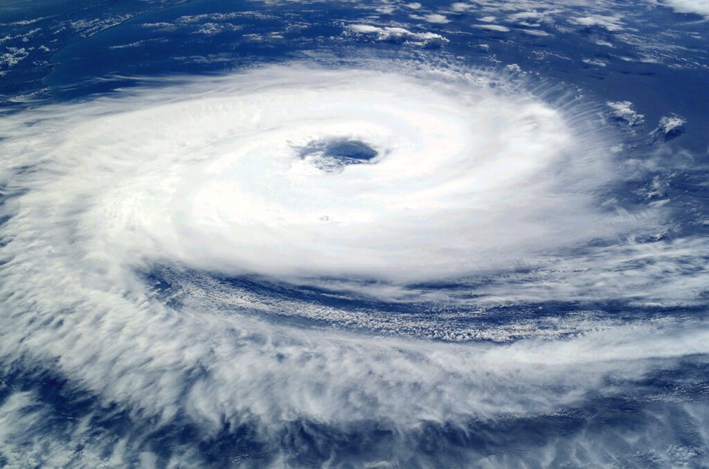 cyclone, catarina, hurricane, tropical cyclone, nature, clouds, typhoon, storm, aerial view, satellitenbid, satellite image