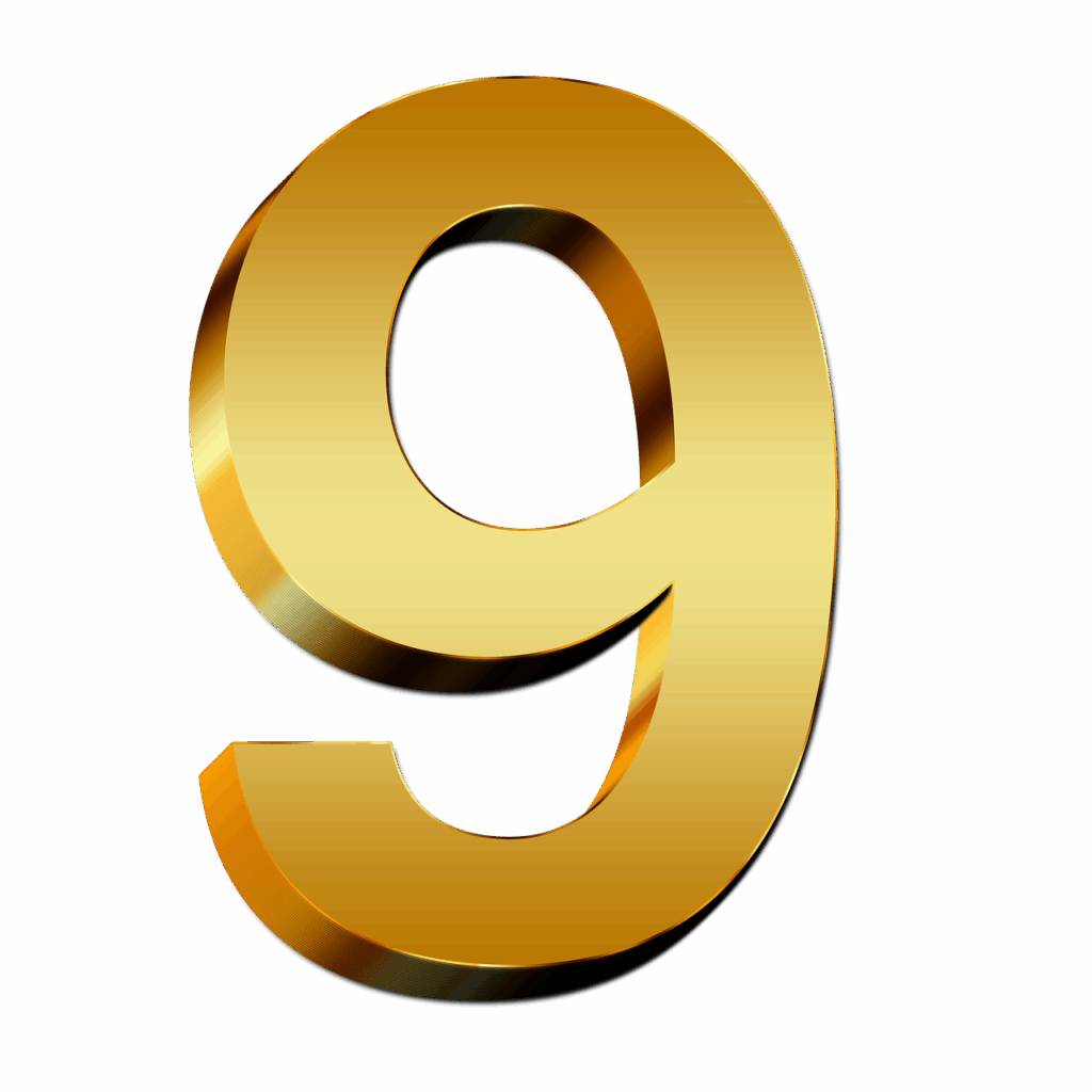 pay, gold, nine, number, digit, 3d, light, abundance, dimensions, quantum, series, innumerable, nine, nine, nine, nine, nine