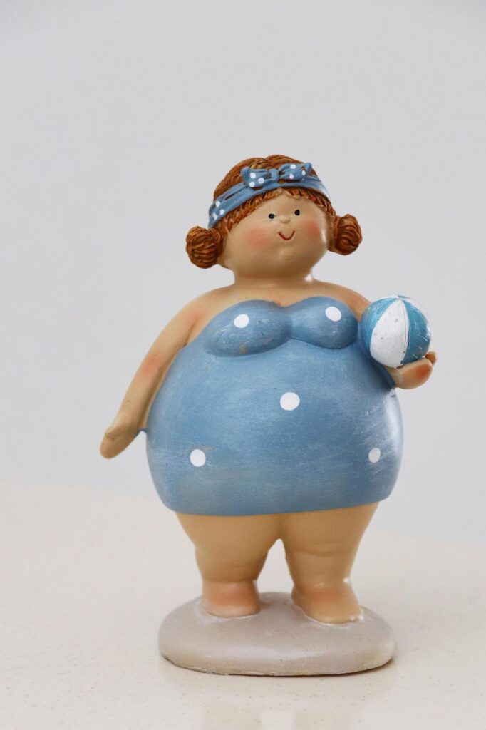 woman, figure, decoration, swimsuit, display