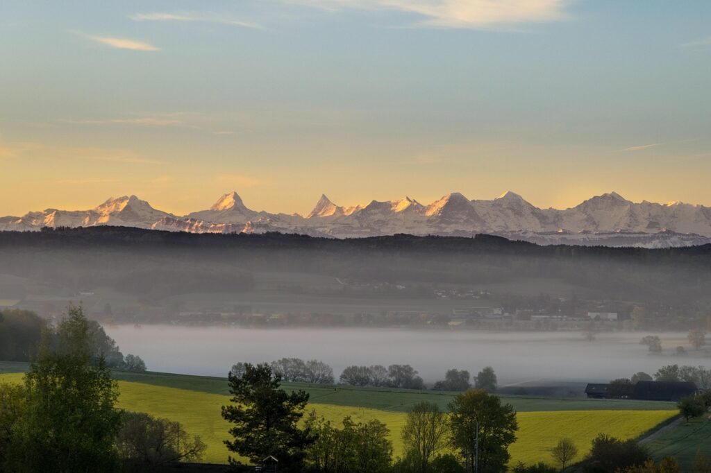 bernese alps, eiger mountain, switzerland, finsteraarhorn, alps, landscape, bern, eiger