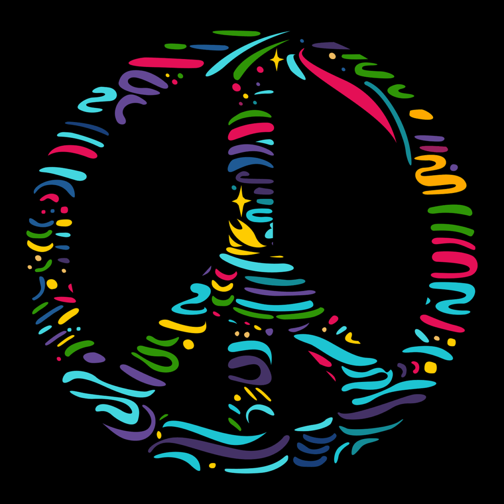 peace, peace symbol, icon, abstract art, colorful peace symbol, peace, peace, peace, peace, peace, abstract art