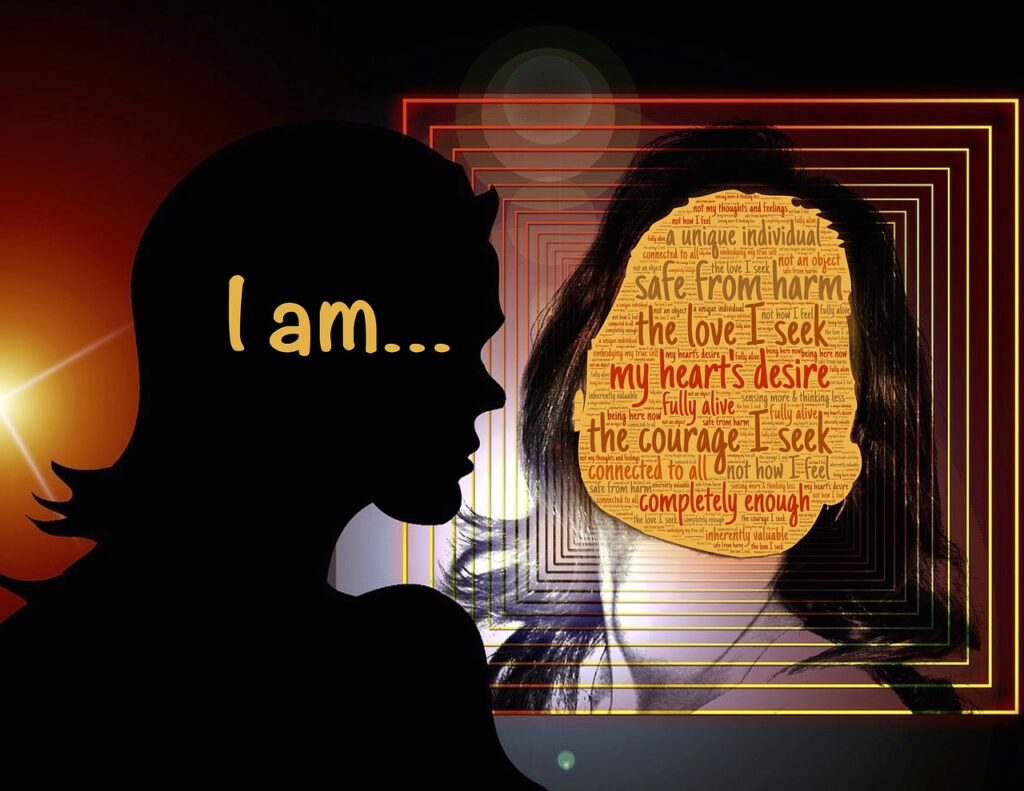 identity, self, refection, reflecting, recognising, authentic, self-actualization, self-discovery, self-realization, self-image, image, identification, woman, gratitude, celebration, psychology, awareness, worth, belief, confidence, esteem, inherent, connection, transcendence, transformation, attitude, trust, becoming, leadership, love, authentic, authentic, self-actualization, self-image, self-image, self-image, psychology, confidence, confidence, confidence, inherent, transcendence, transformation, transformation, transformation, transformation, transformation, becoming, leadership, love