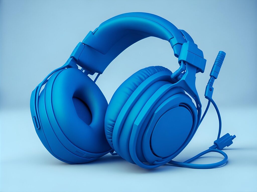 headphones, music, audio, sound, listen, radio, broadcast