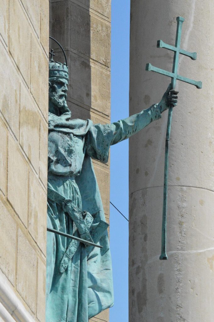 st stephen, budapest, king, heroes ' square