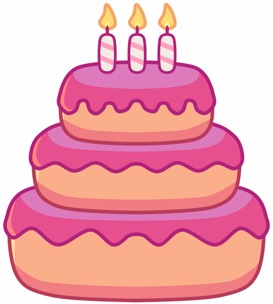 pie, candles, happy birthday, dessert, celebration, sweet, decor, glaze, food