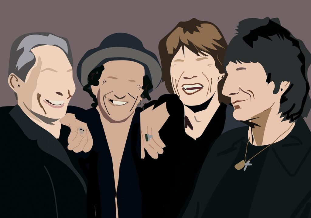 band, music, concert, group, people, men, rock, celebrity