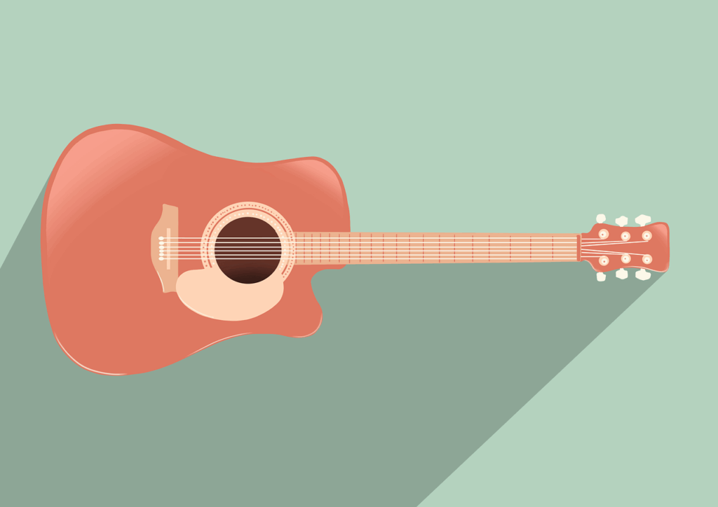 guitar, instrument, music, strings