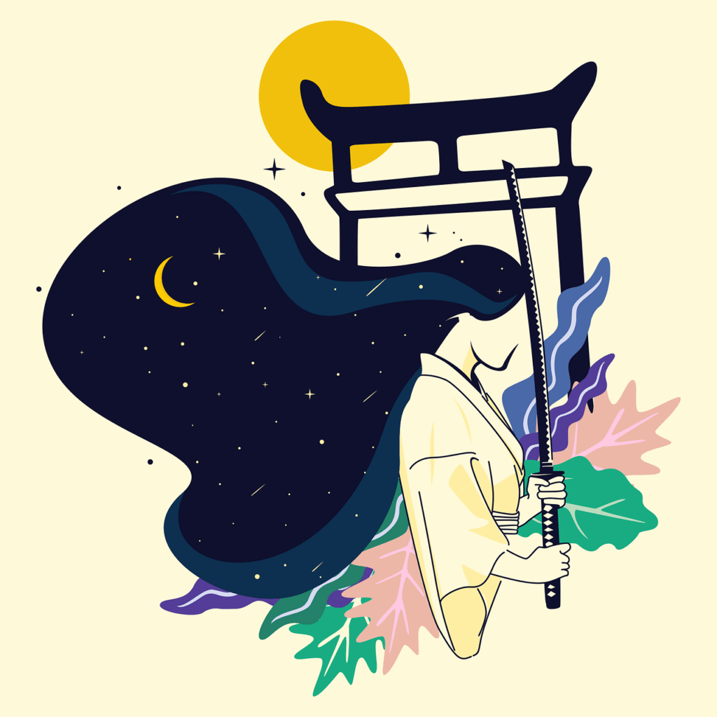 girl, japan, torii, temple, samurai, kyoto, asia, shinto, symbol, traditional, culture