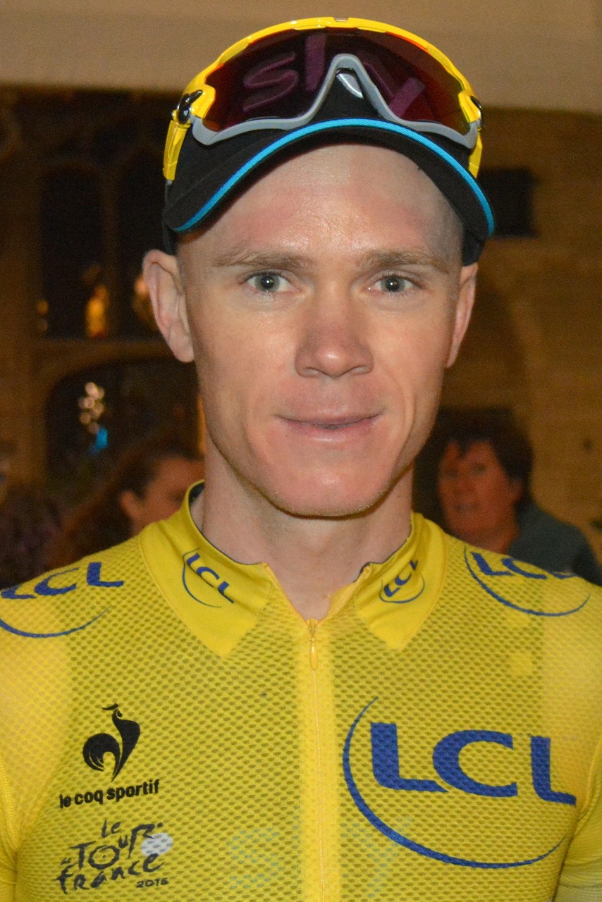 chris frome, champion, yellow sweater, celebrity, cyclist, man, people, winner