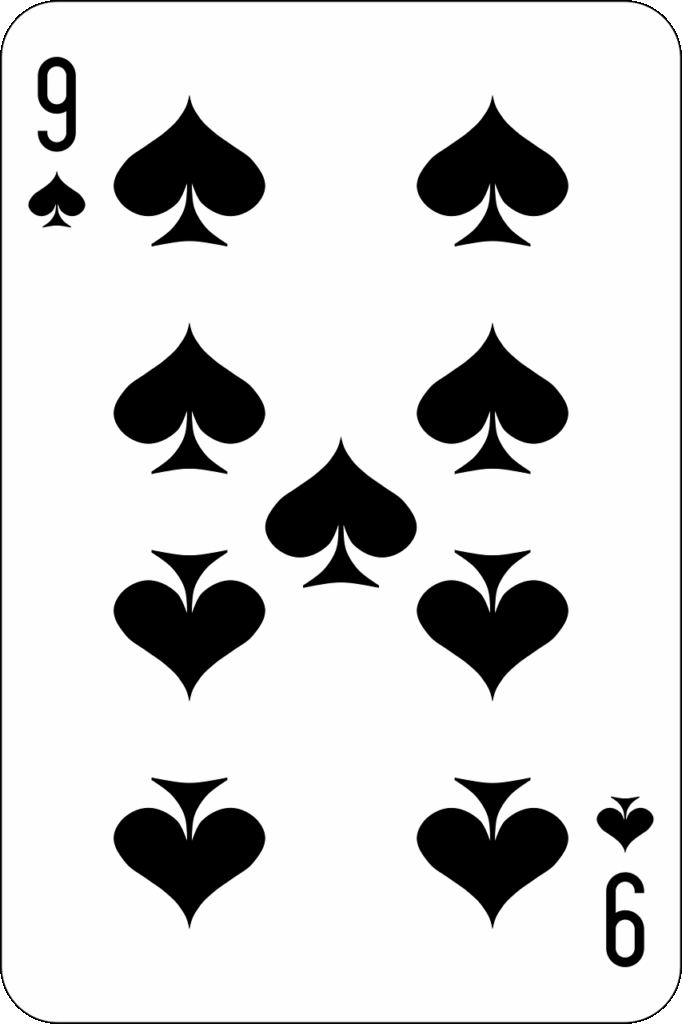 spades, nine, deck, playing cards, game, entertainment, casino, gambling, luck, leisure, card, nine, nine, nine, playing cards, playing cards, playing cards, playing cards, playing cards, casino