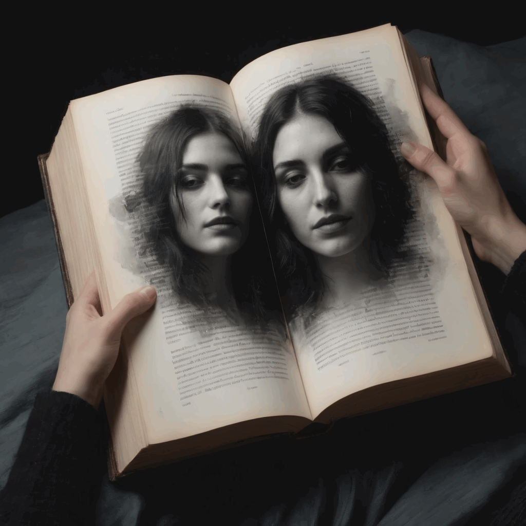 ai generated, book, women, literature, reading, education, knowledge, library, novel, history, writer, chapters, tale, narrative