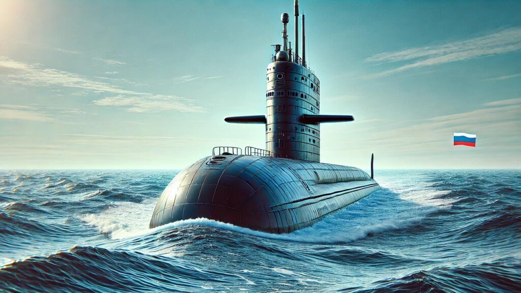 ai generated, submarine, navy, sea, nature, transport, waves, kursk submarine