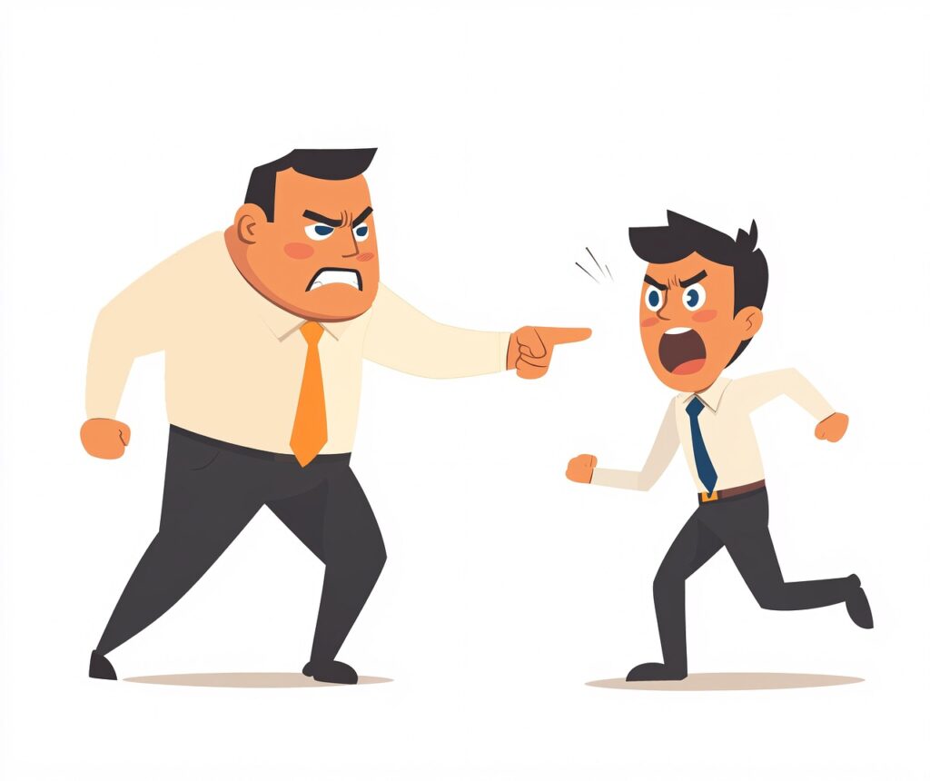 ai generated, business, conflict, argument, office, dispute, anger, frustration, coworkers, businessman, tension, corporate, angry, workplace, disagreement, emotion, competition, stress