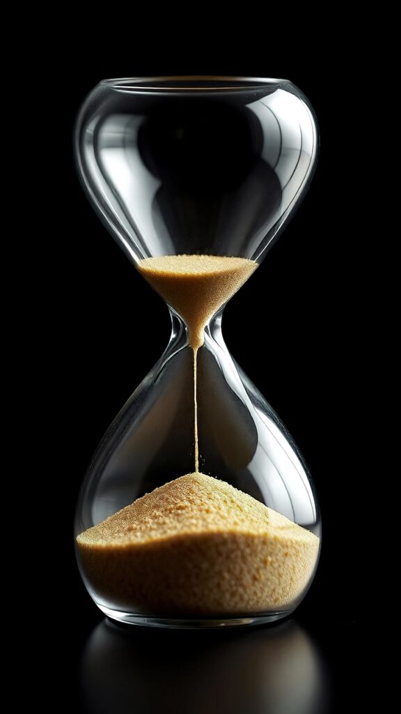 ai generated, hour glass, sand timer, deadline, hurry, time, timer, clock, hourglass, speed
