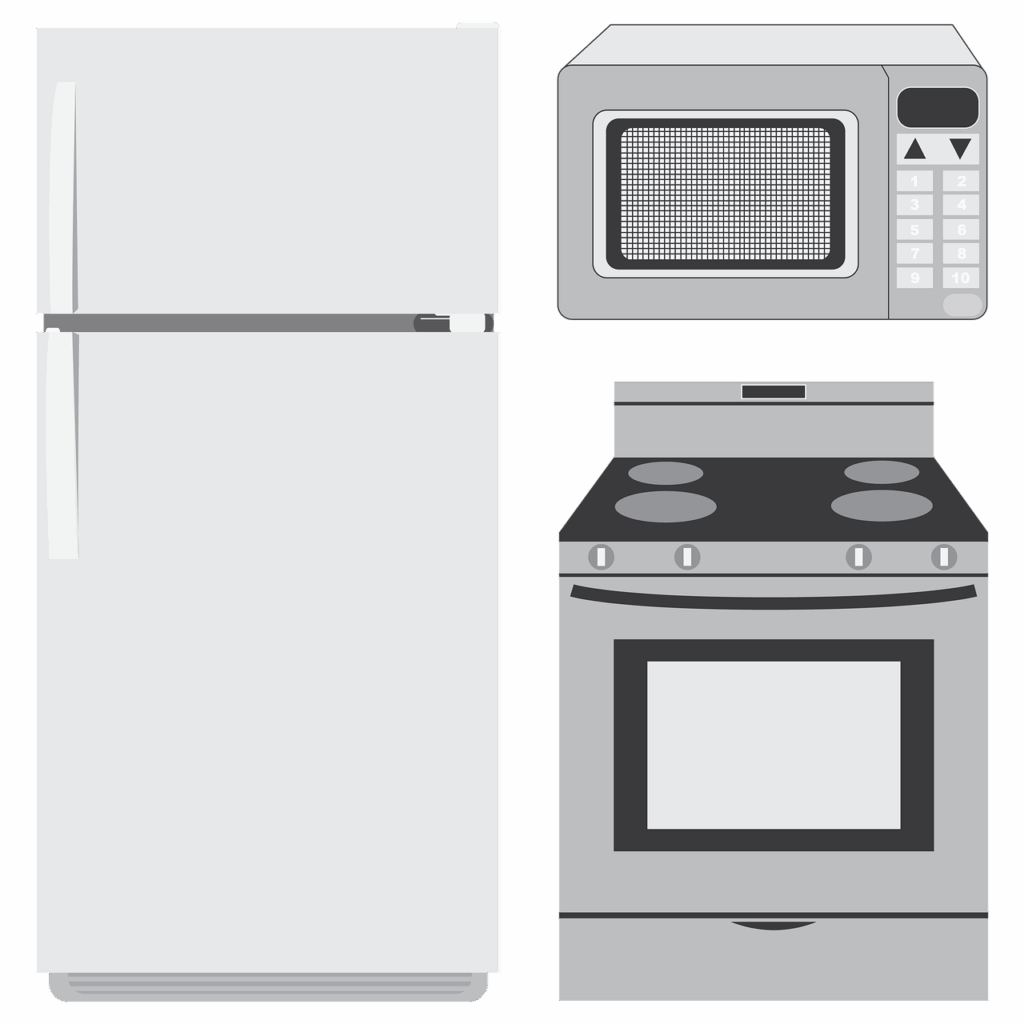 appliances, refrigerator, microwave, oven, kitchen, household, equipment, cooking, appliances, appliances, refrigerator, refrigerator, refrigerator, refrigerator, refrigerator, oven, oven