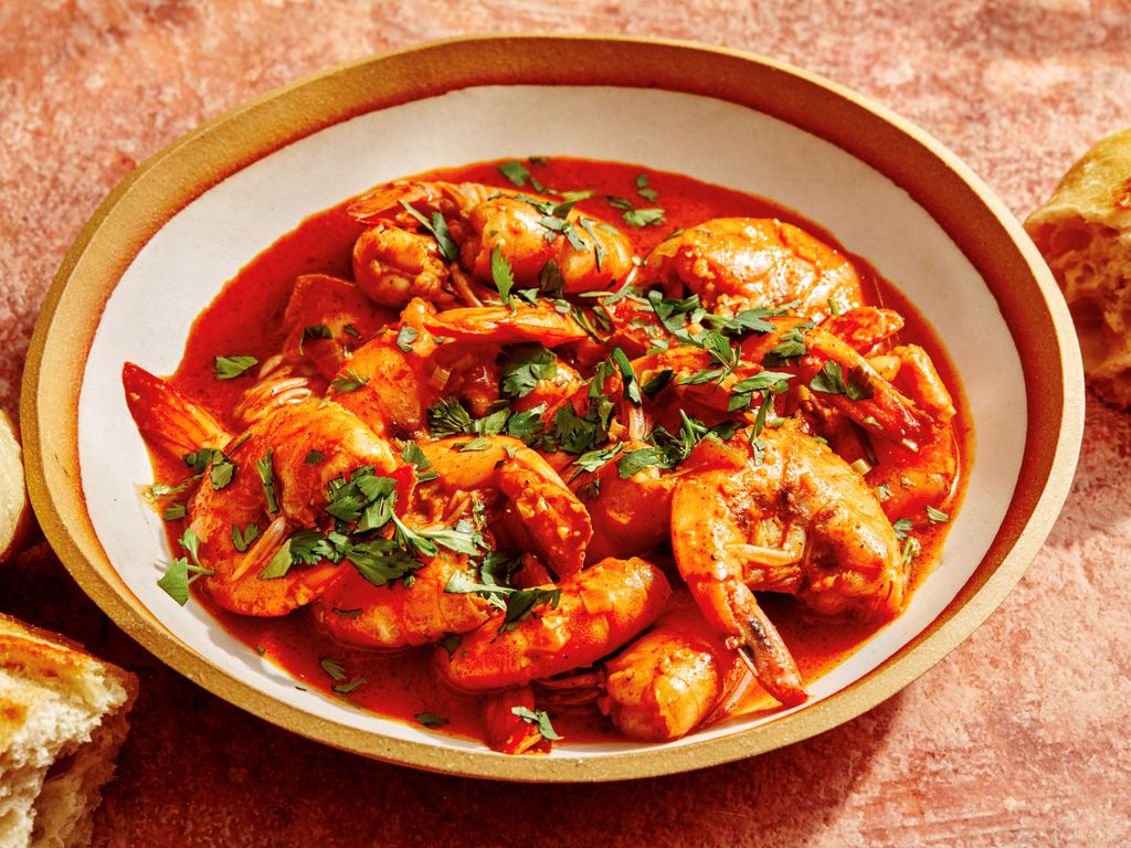 Viet-Cajun Beurre Blanc Shrimp