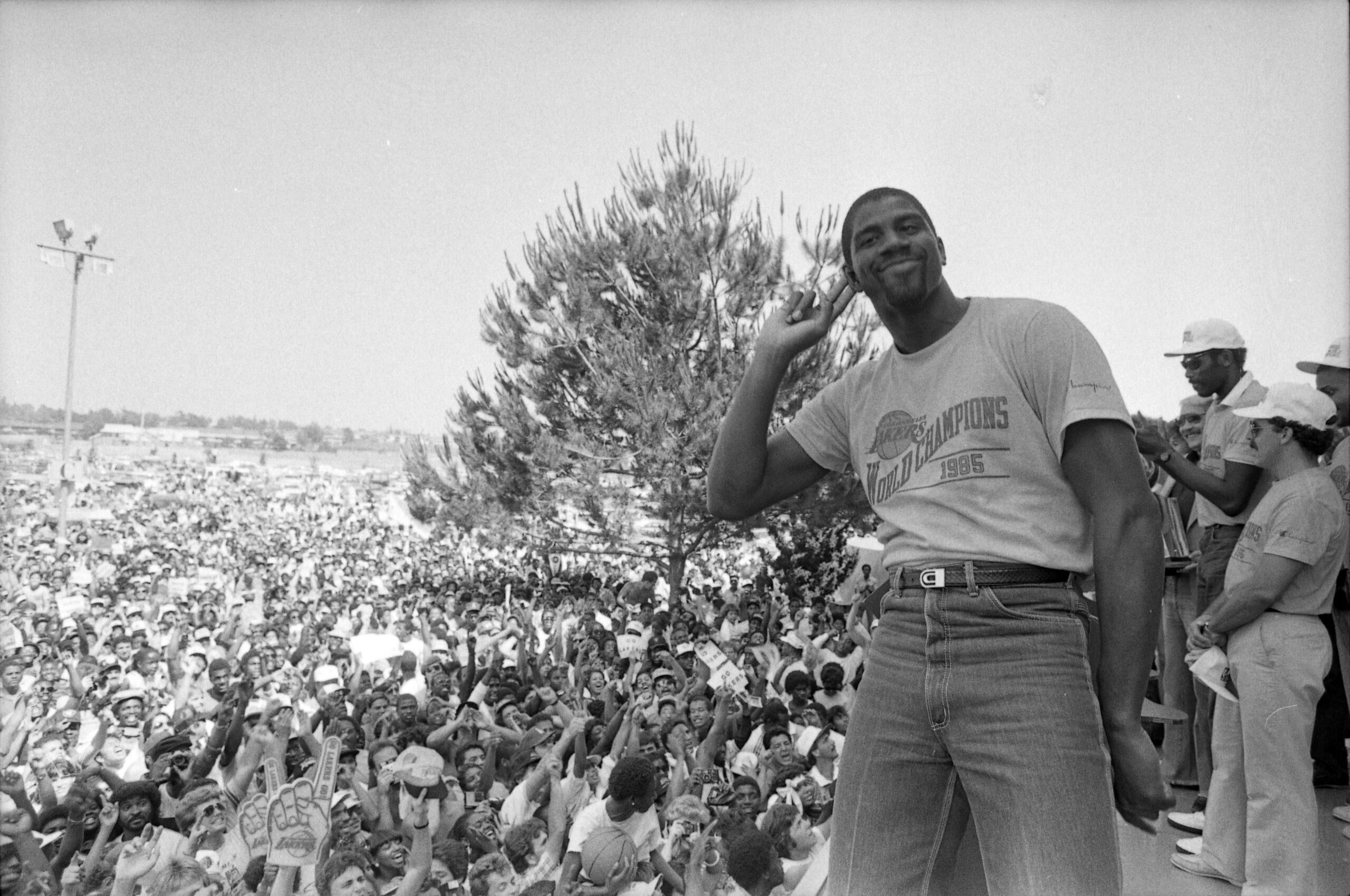 Magic Johnson Los Angeles Lakers