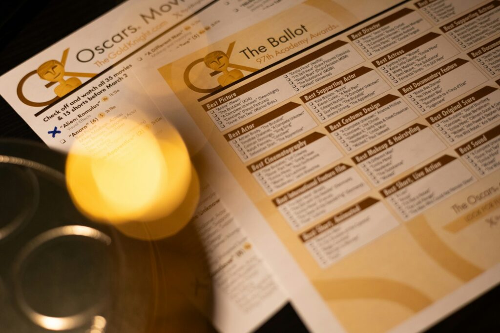 A close up of a menu and a drink on a table