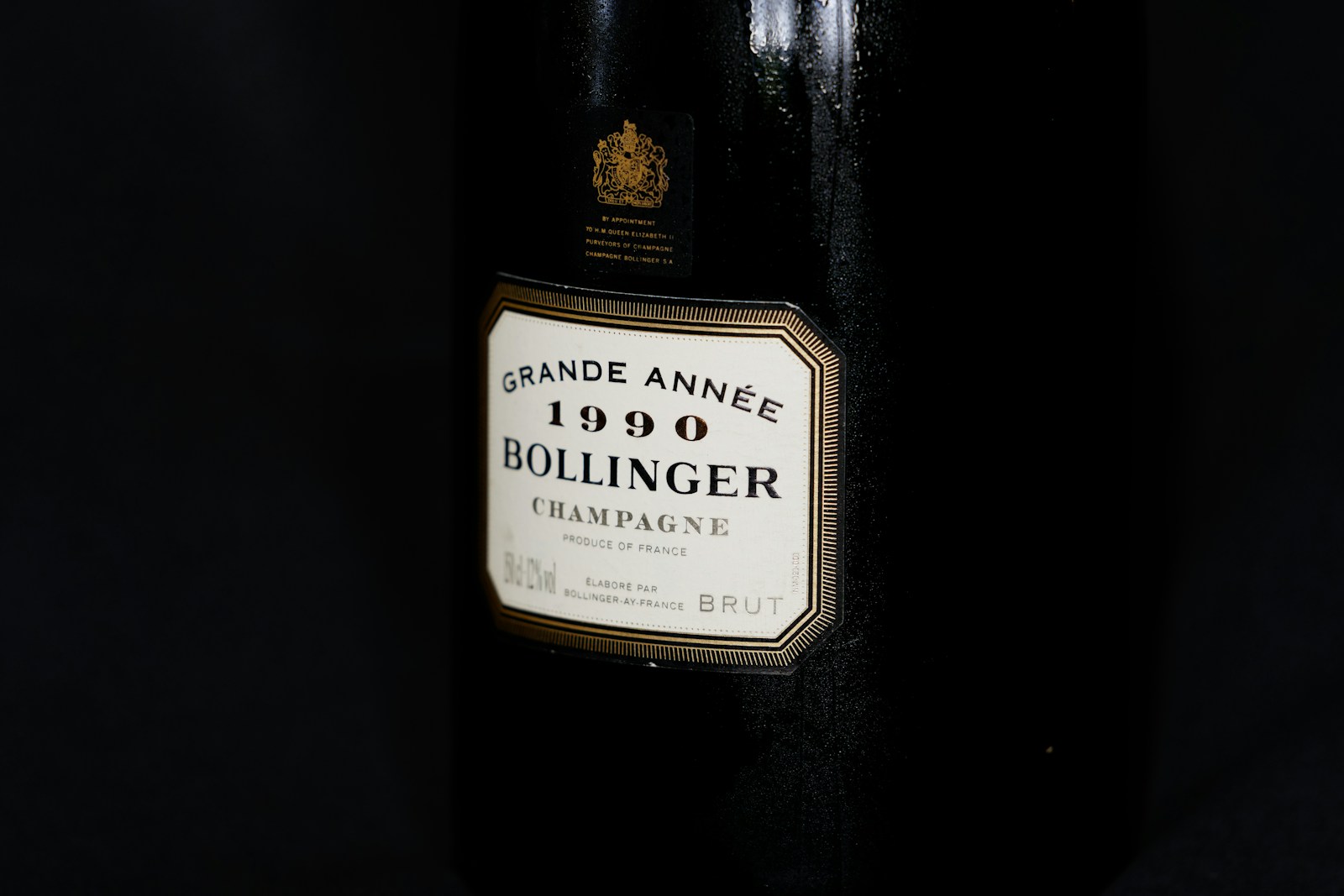 1990 Bollinger bottle