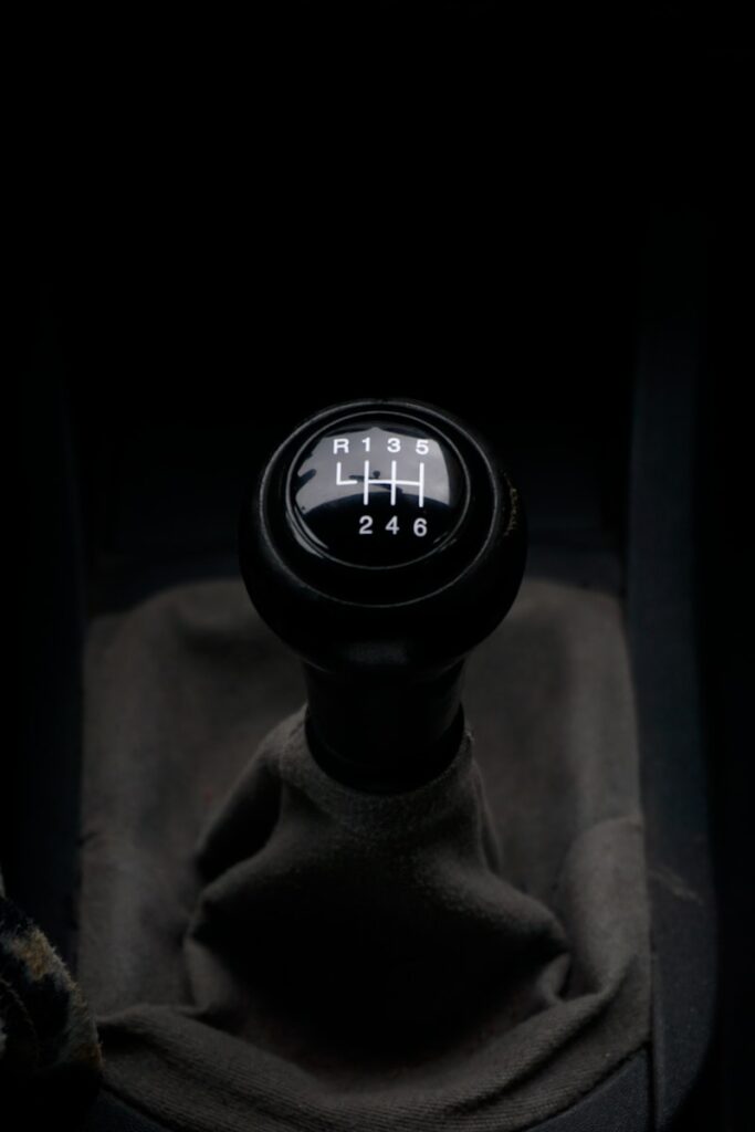 a close up of a speedometer in a car