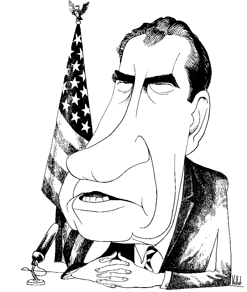 america, caricature, crook, drawing, edmund s, leader, politician, president, richard nixon, people, sketch, united states, politician, politician, richard nixon, richard nixon, richard nixon, richard nixon, richard nixon