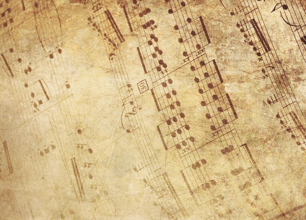 music, melody, old fashioned, sheet music, notenblatt, old-fashioned, brown music, brown fashion, brown old, music, music, music, music, music
