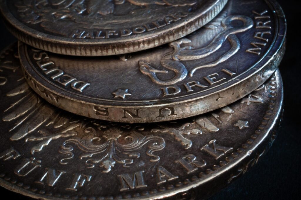 silver coins, edge, embossing, coin, old, historical, hard money, silver, mark, dollar, silver coins, silver coins, silver coins, silver coins, silver coins, silver, silver