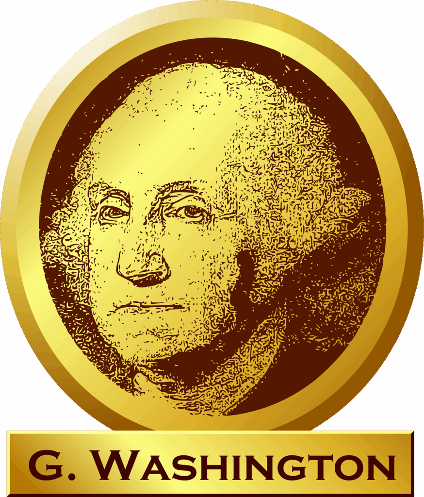 george washington, president, usa, america, gold, memorial, portrait, face, head, man, united states, george washington, george washington, george washington, george washington, george washington
