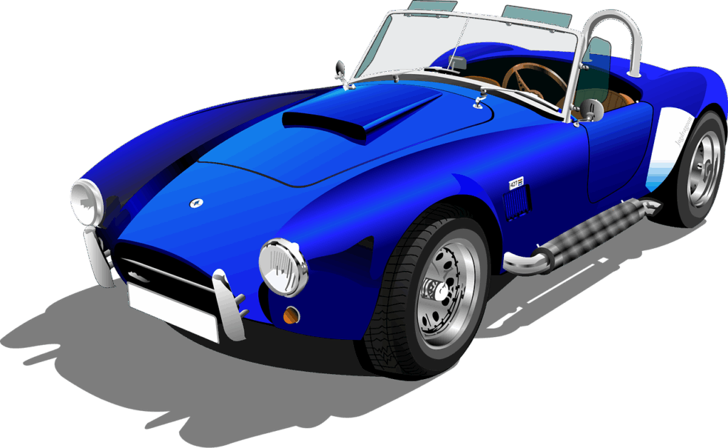 car, auto, sports car, automobile, vehicle, blue car, racing car, shelby cobra, ford shelby cobra, cut out, car, car, car, car, car