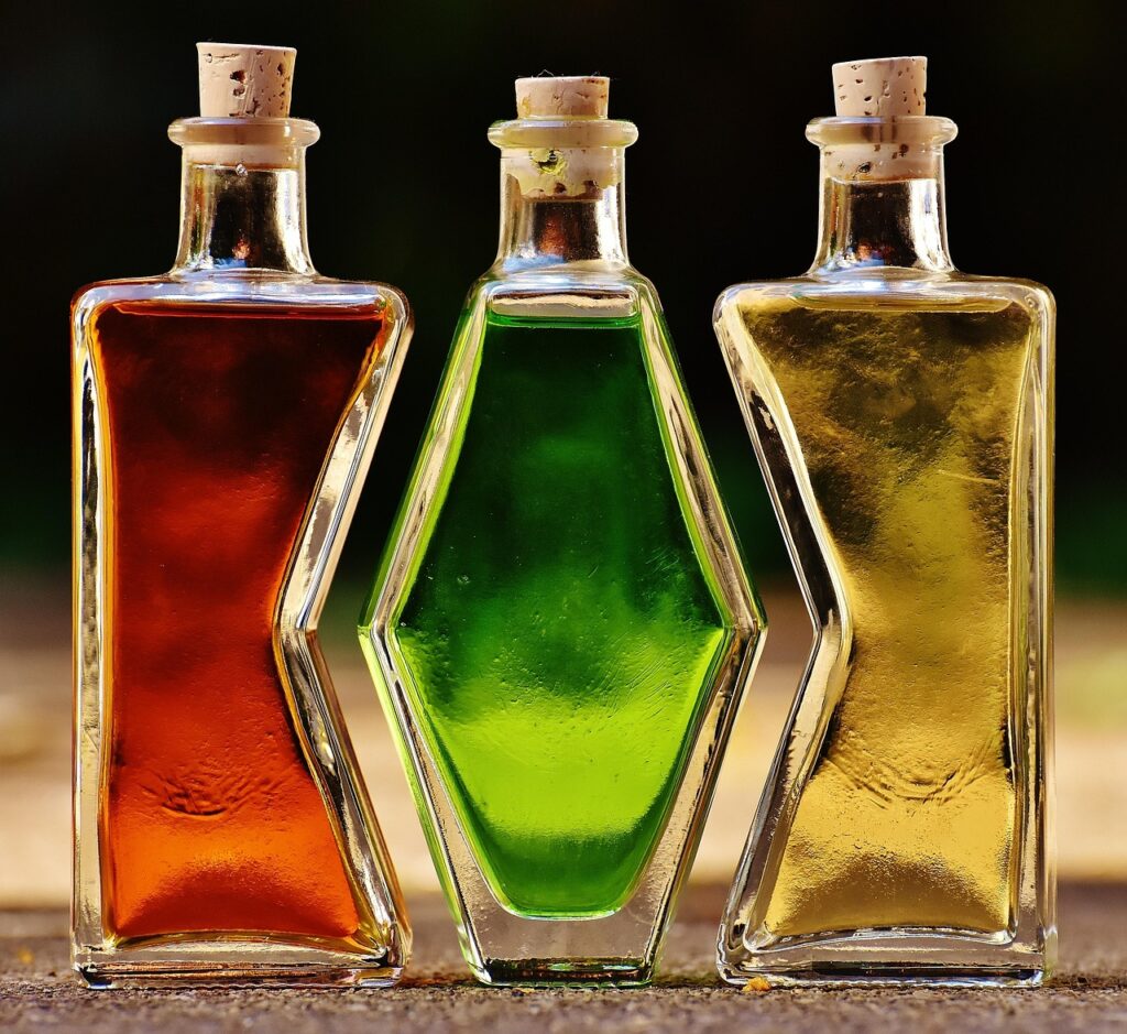 bottles, alcohol, to form, three, matching, beverages, drink, alcohol, three, three, three, three, three