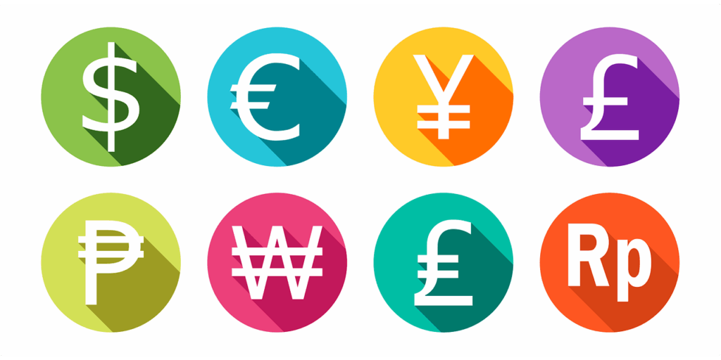 currency, dollar, euro, yen, pound, pound sterling, peso, won, lira, rupiah, flat design, long shadow, currency logo, pack, vector pack, currency vector, money, exchange, symbol, logo, business, trade, sell, buy, pay, currency, currency, currency, currency, currency, dollar, dollar, yen, pound, money, money, money, money