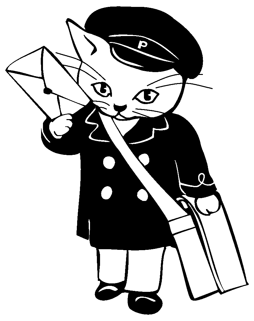 letter, email, animal, pet, post, delivery, uniform, jobs, notice, cat