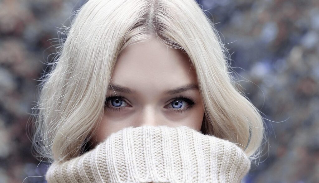 woman, blonde, look, looking, blue eyes, face, head, blonde woman, portrait, winter clothing, winter clothes, cold, winter, young woman, female, model, woman, woman, woman, woman, woman, face, portrait, winter, winter, winter, model