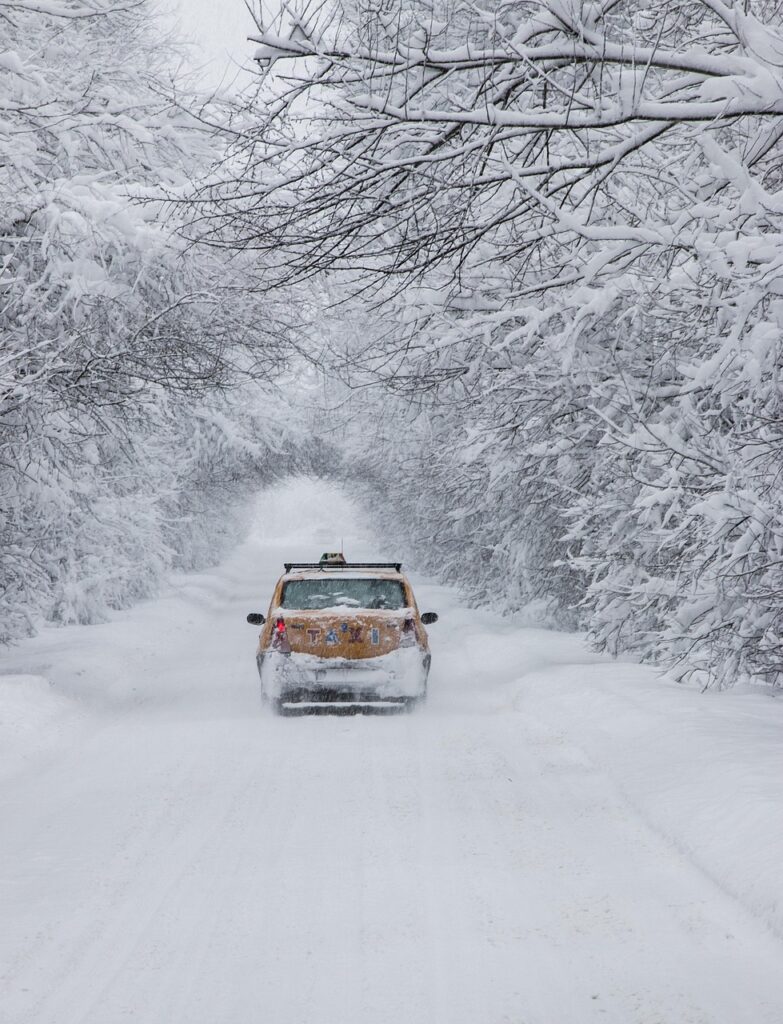 snow, white, car wallpapers, car, nature, winter, blue car