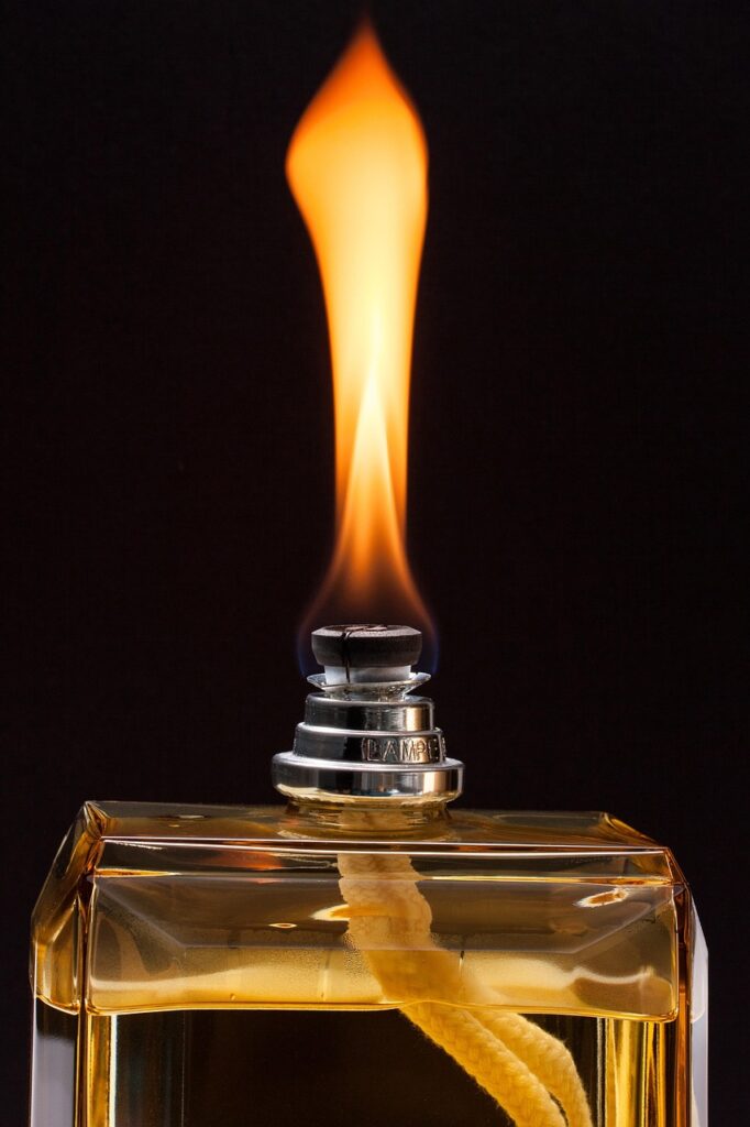 lamp, flame, glass bottle, flacon, wick, burn, fire, hot, glass, incandescent, burning, lamp, lamp, flame, flame, fire, fire, fire, fire, fire