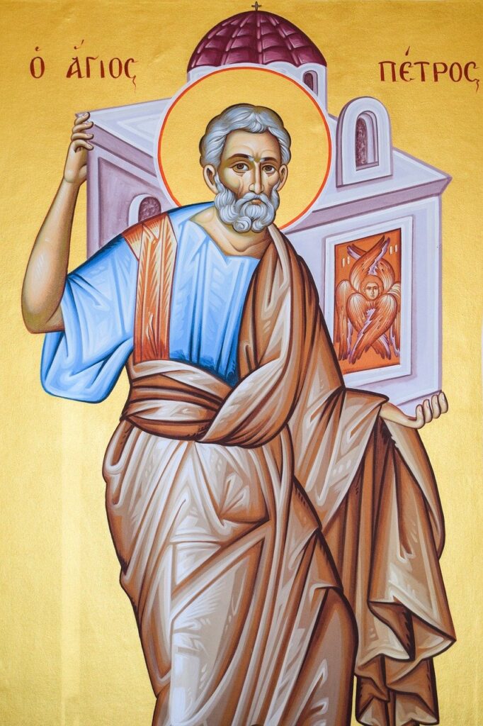 st peter, saint, iconography, painting, byzantine style, religion, orthodox, christianity, church, ayios petros, cyprus, ayios andreas church, ayia napa, st peter, st peter, st peter, st peter, st peter