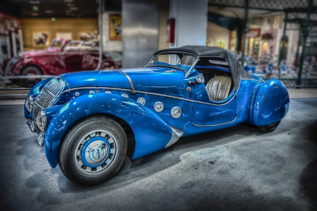 prototype, car, peugeot, car wallpapers, blue car