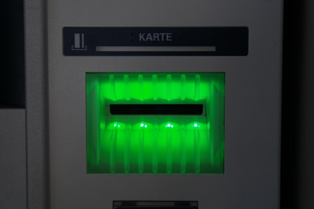 atm, card slot, slot, map, withdraw cash, money, illuminated, green, ec card, money map, atm, atm, atm, atm, atm