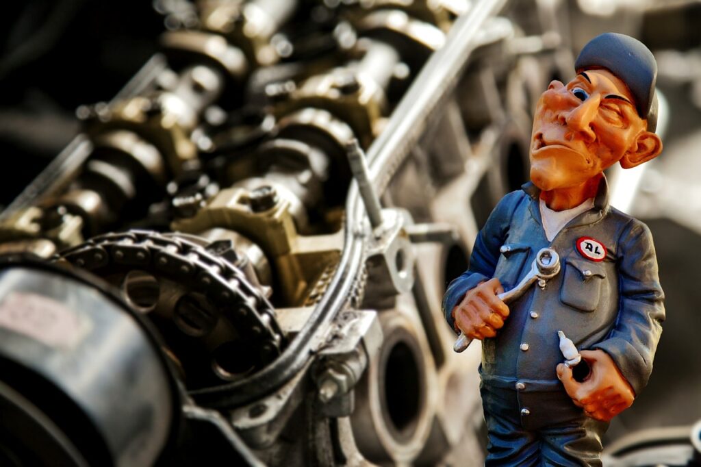 car mechanic, mechanic, workshop, repair, auto repair shop, car wallpapers, car, vehicle, wrench, engine, timing chain, camshaft, cylinder head, tool, craft, handyman, work