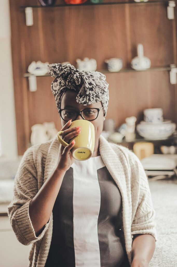 people, woman, person, cup, coffee, mug, coffee cup, lady