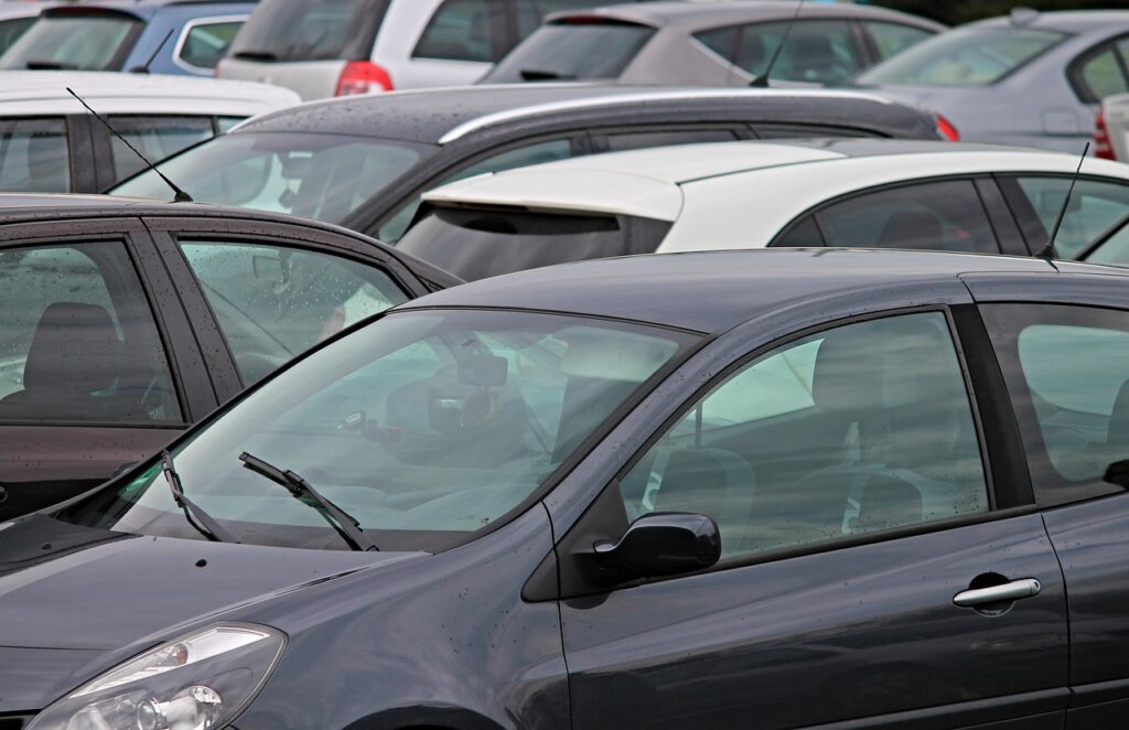 cars, parking spot, park, vehicles, traffic, parking spaces, city, parking space, full, park level, parking deck, car wallpapers, multi storey car park, overfilled, exterior mirror, mirrors, car, sheet, sheet metal avalanche, passenger traffic