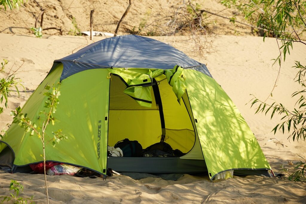 beach, sand, nature, tent, vacation, tourism, travels, camp