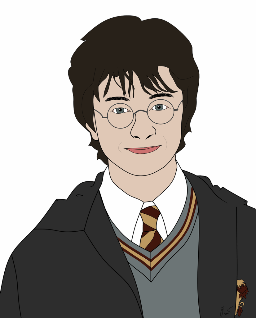 harry potter, harry, hogwarts, gryffindor, magician, potter, fanart, rowling, a book, hermione, ron, portrait, magic, hero, harry potter, harry potter, harry potter, harry potter, harry potter