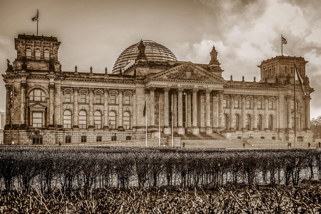 berlin, parliament, government building, glass dome, architecture, house facade, flag, government district, federal election, politics, bundestag, government, capital city, germany, sightseeing, berlin, parliament, politics, government, government, government, government, government