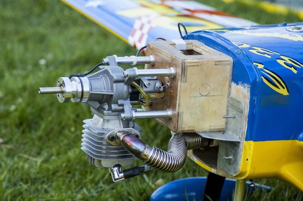 model airplane, engine, internal combustion engine, plane, aviation, without a propeller, propeller machine, propeller plane, technology