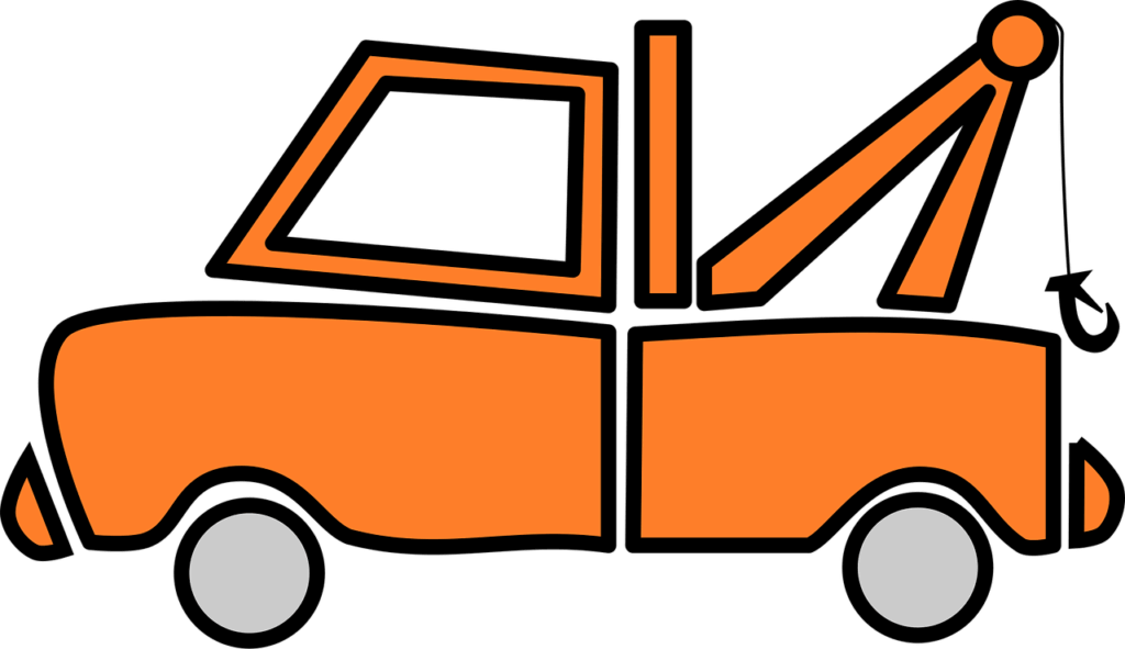 truck, orange, vehicle, tow truck, breakdown truck, lorry, recovery truck, wrecker, towing, towed, road, service, tow truck, tow truck, tow truck, tow truck, tow truck