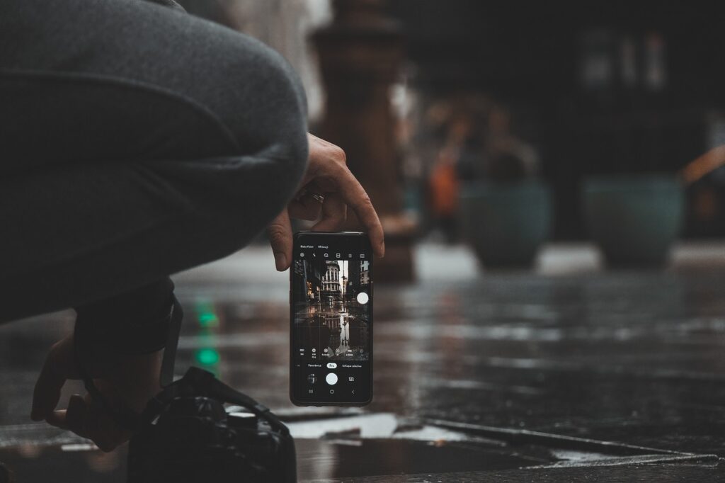 cellular, phone, camera, street photography, smartphone, mobile, technology, screen, nature, electronics, hand, photography, rain